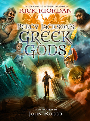Book cover for Percy Jackson's Greek Gods