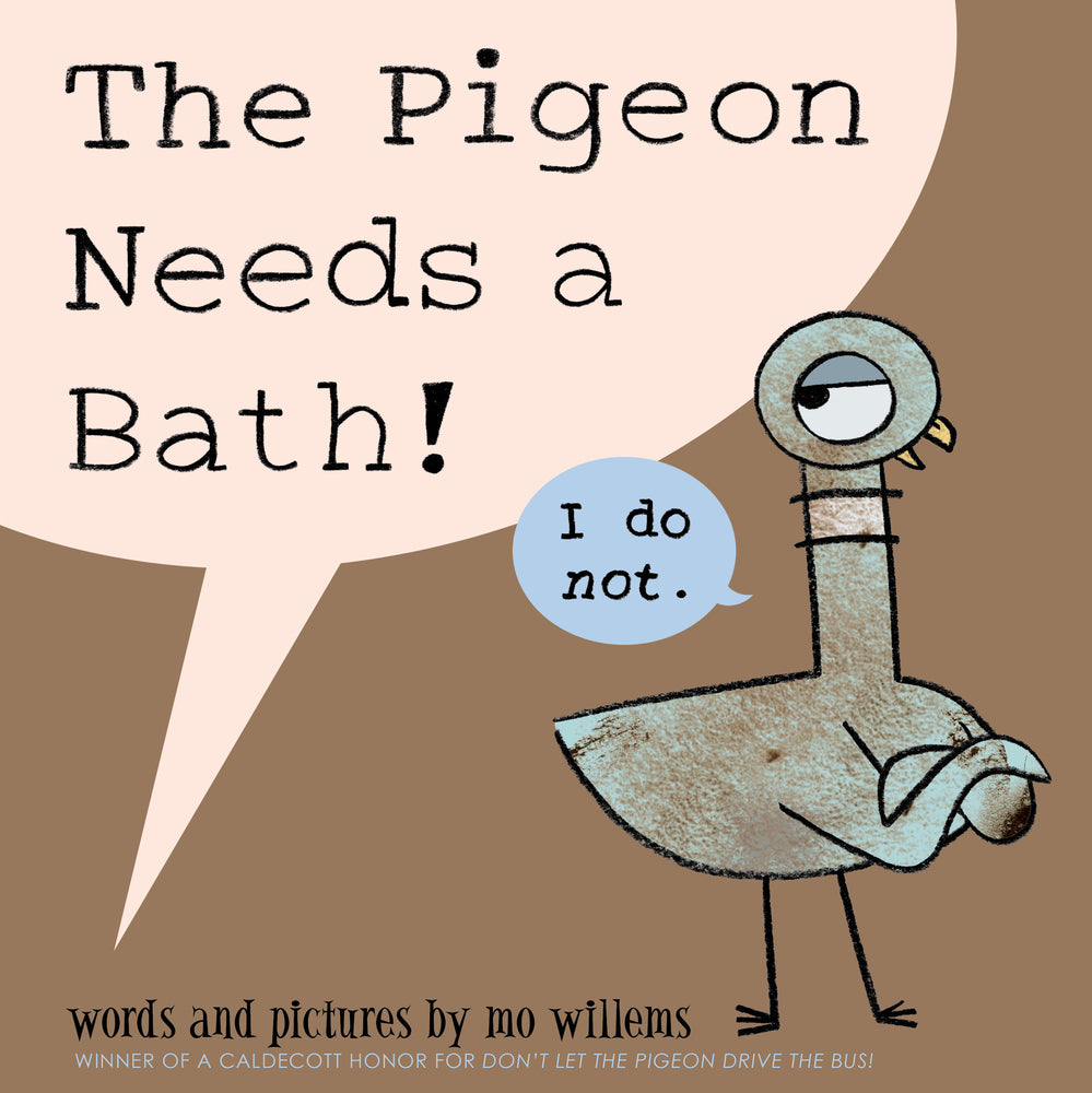 Book cover for Pigeon Needs a Bath!, The-Pigeon Series