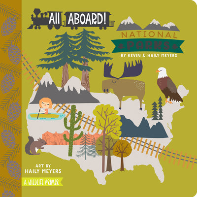 Book cover for All Aboard! National Parks: A Wildlife Primer