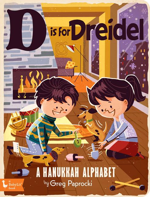 Book cover for D Is for Dreidel: A Hanukkah Alphabet