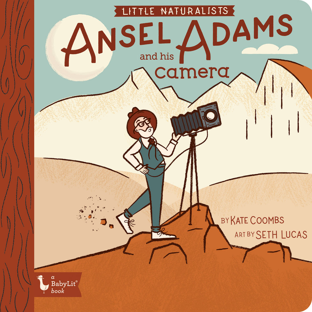 Book cover for Little Naturalists: Ansel Adams and His Camera