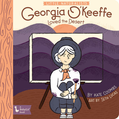 Book cover for Little Naturalists: Georgia O'Keeffe Loved the Desert