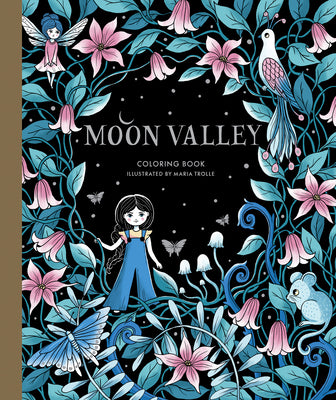 Book cover for Moon Valley Coloring Book