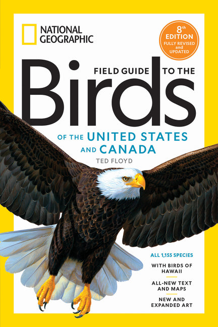 Book cover for National Geographic Field Guide to the Birds of the United States and Canada, 8th Edition