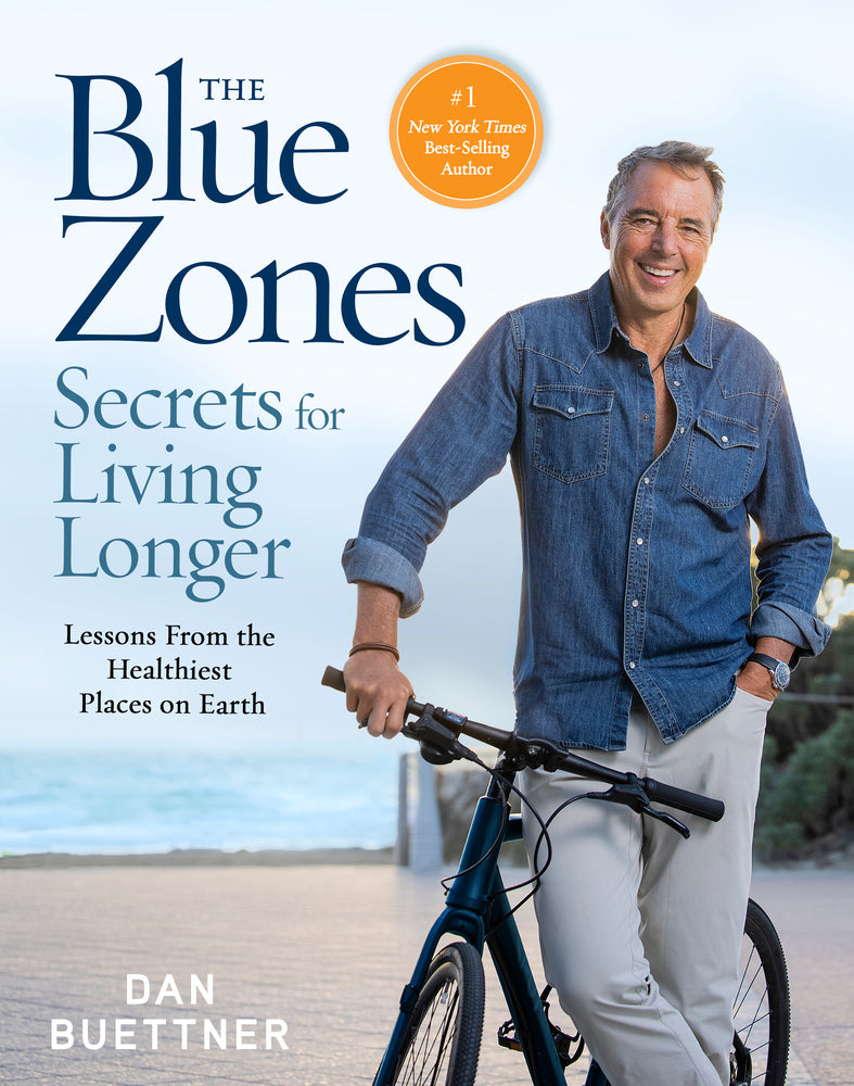 Book cover for The Blue Zones Secrets for Living Longer: Lessons from the Healthiest Places on Earth