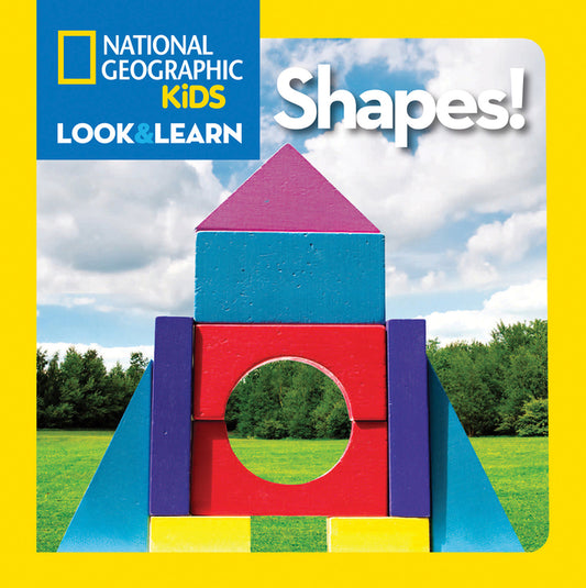 Book cover for National Geographic Kids Look & Learn: Shapes!
