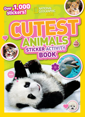 Book cover for Cutest Animals Sticker Activity Book