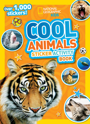 Book cover for Cool Animals Sticker Activity Book [With Sticker(s)]