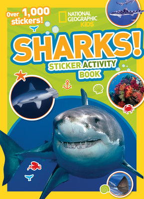 Book cover for Sharks Sticker Activity Book [With Sticker(s)]