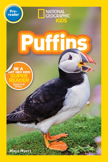 Book cover for Puffins (National Geographic Kids Readers, Pre-Reader)