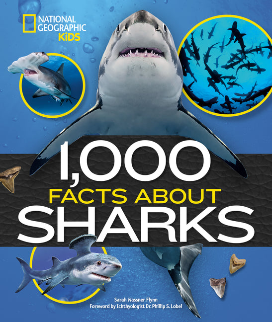 Book cover for 1,000 Facts about Sharks