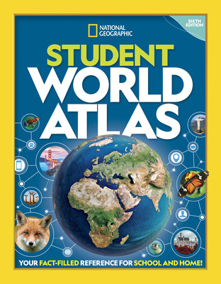 Book cover for National Geographic Student World Atlas