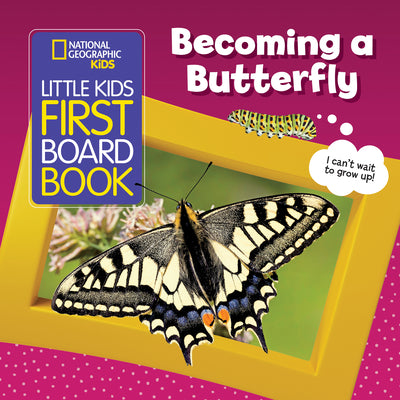 Book cover for Little Kids First Board Book: Becoming a Butterfly