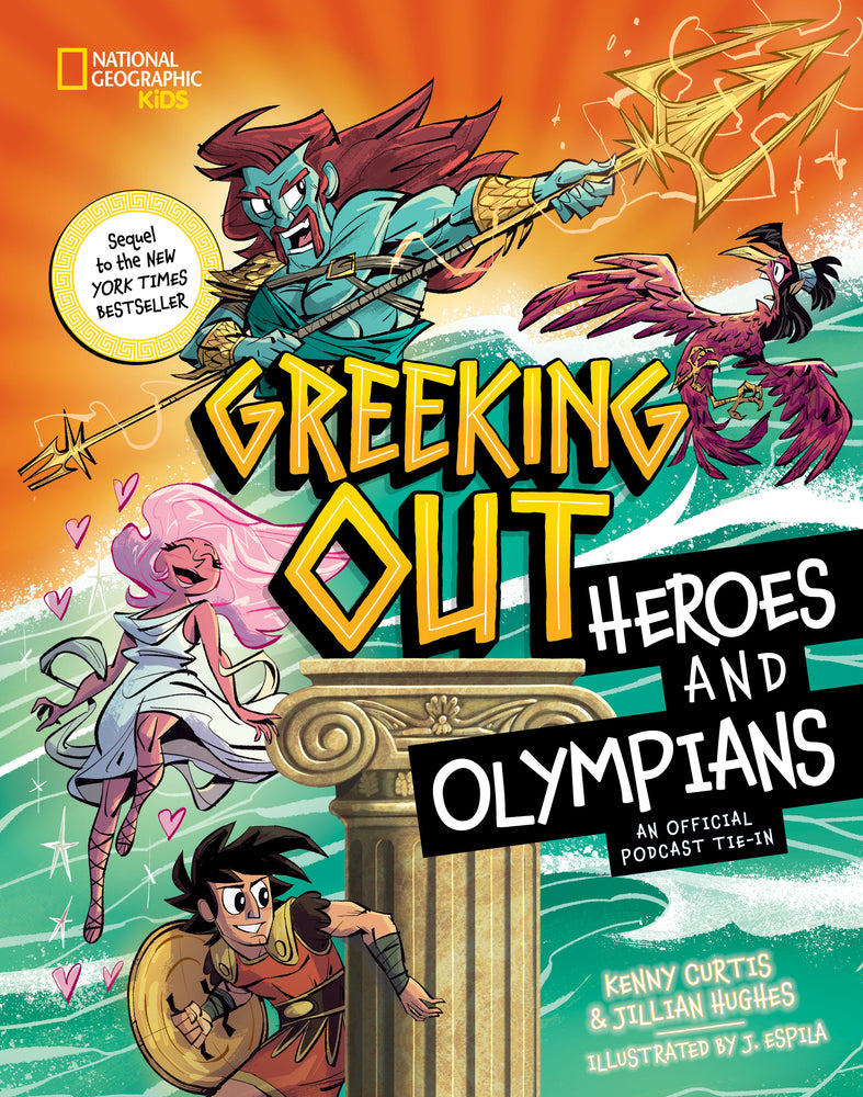 Book cover for Greeking Out Heroes and Olympians