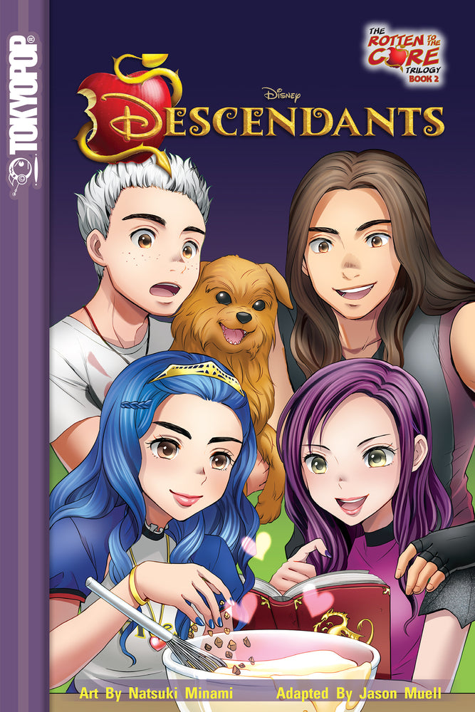 Book cover for Disney Manga: Descendants - Rotten to the Core, Book 2: The Rotten to the Core Trilogy Volume 2