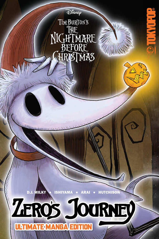 Book cover for Disney Manga: Tim Burton's the Nightmare Before Christmas - Zero's Journey (Ultimate Manga Edition)