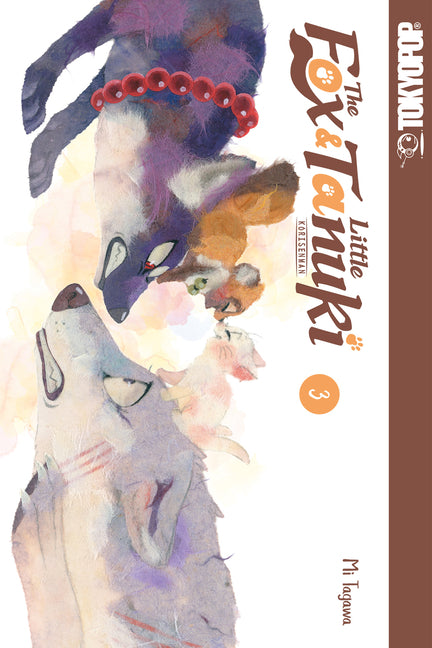 Book cover for Fox & Little Tanuki, Volume 3