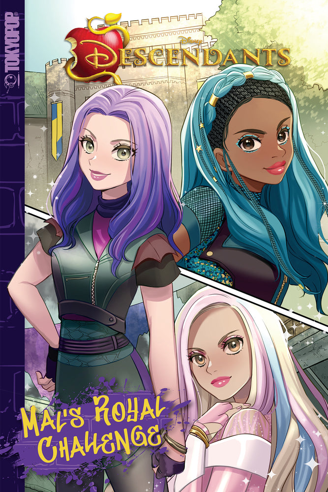 Book cover for Disney Manga: Descendants - Mal's Royal Challenge