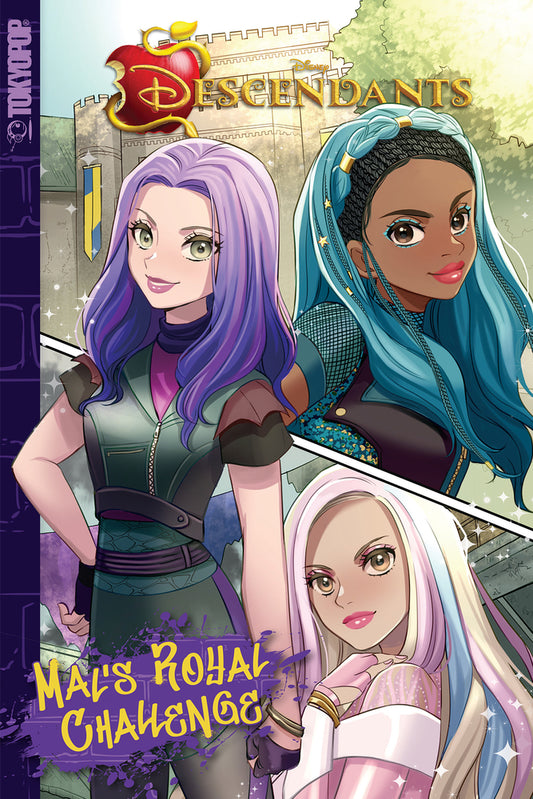 Book cover for Disney Manga: Descendants - Mal's Royal Challenge