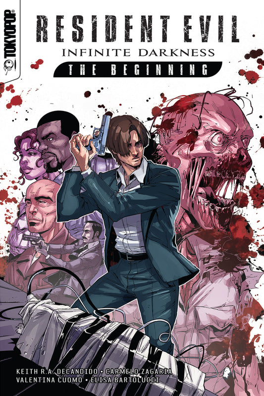 Book cover for Resident Evil: Infinite Darkness - The Beginning: The Graphic Novel Volume 1