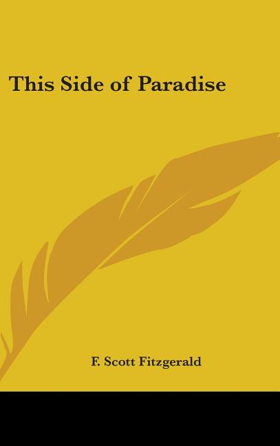 Book cover for This Side of Paradise