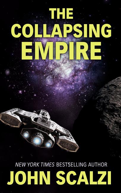 Book cover for The Collapsing Empire