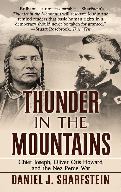 Book cover for Thunder in the Mountains: Chief Joseph, Oliver Otis Howard, and the Nez Perce War