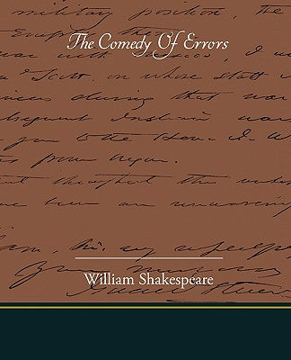 Book cover for The Comedy Of Errors