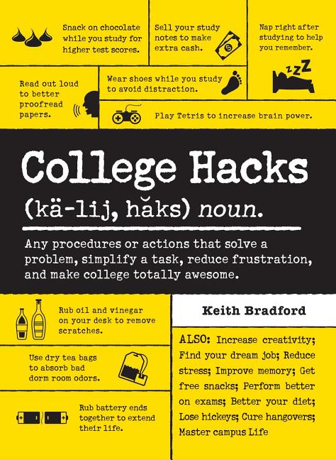Book cover for College Hacks