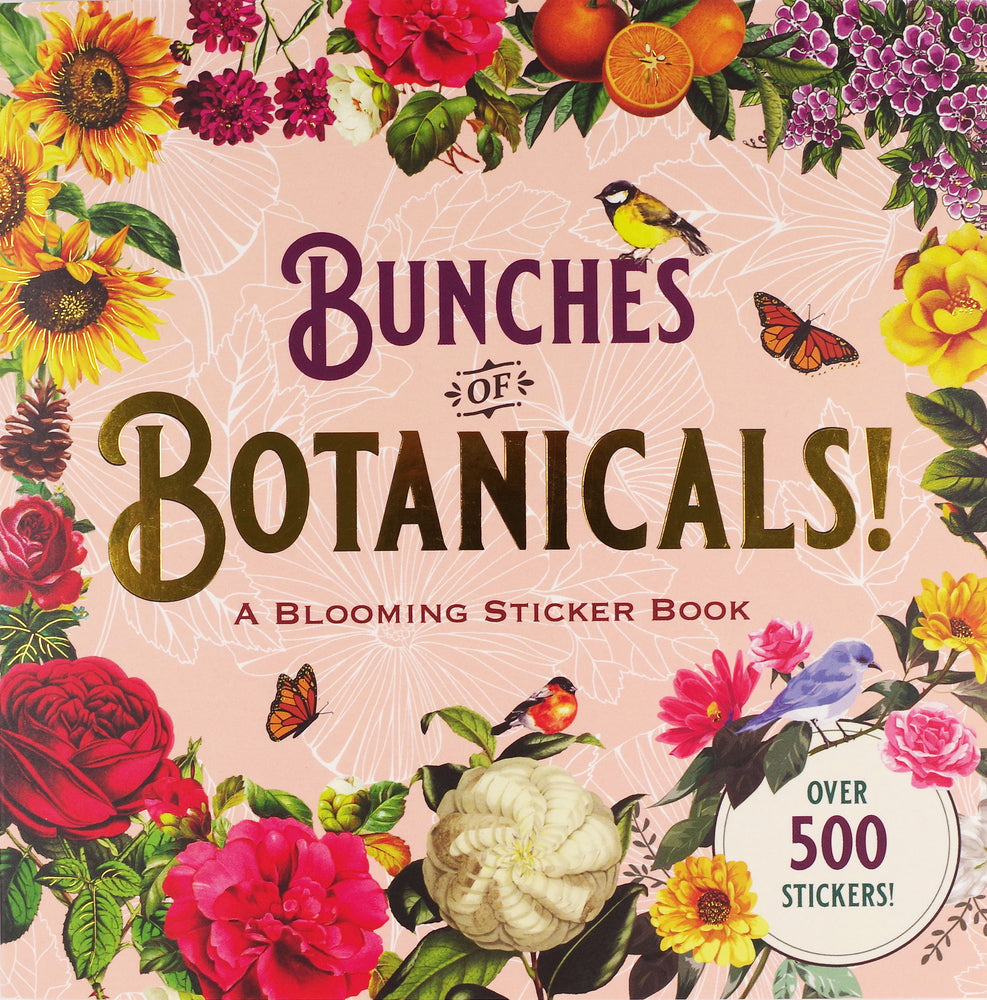 Book cover for Bunches of Botanicals Sticker Book