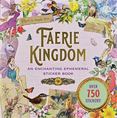 Book cover for Faerie Kingdom Sticker Book