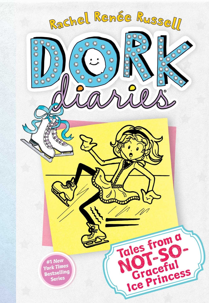 Book cover for Dork Diaries 4: Tales from a Not-So-Graceful Ice Princess