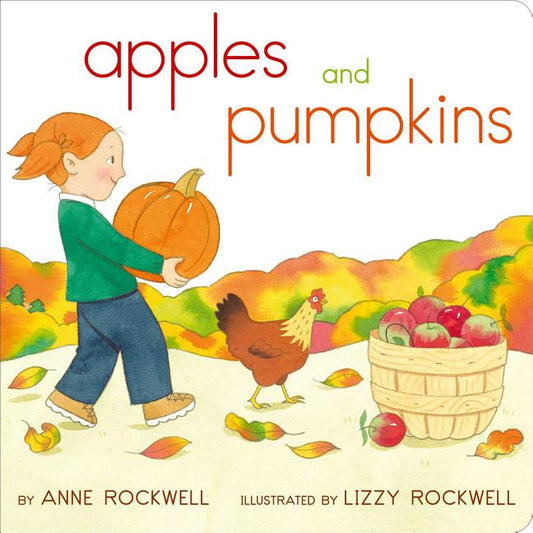 Book cover for Apples and Pumpkins