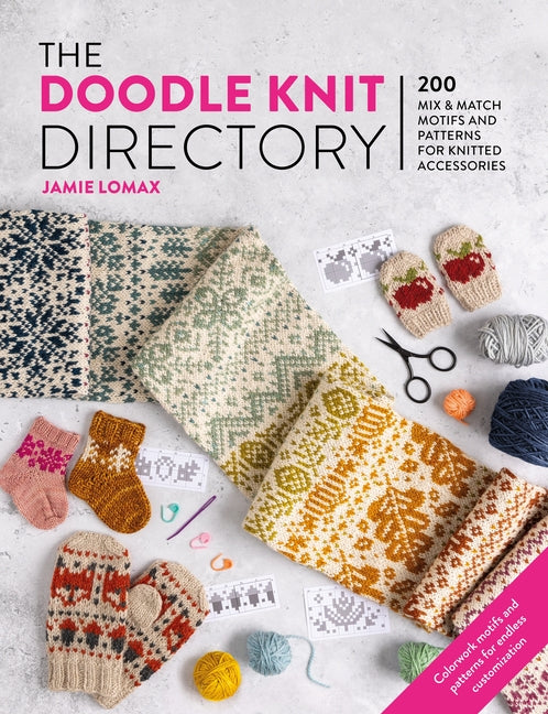 Book cover for Doodle Knit Directory: 200 Mix & Match Motifs and Patterns for Knitted Accessorie