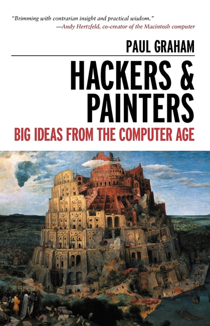 Book cover for Hackers & Painters: Big Ideas from the Computer Age
