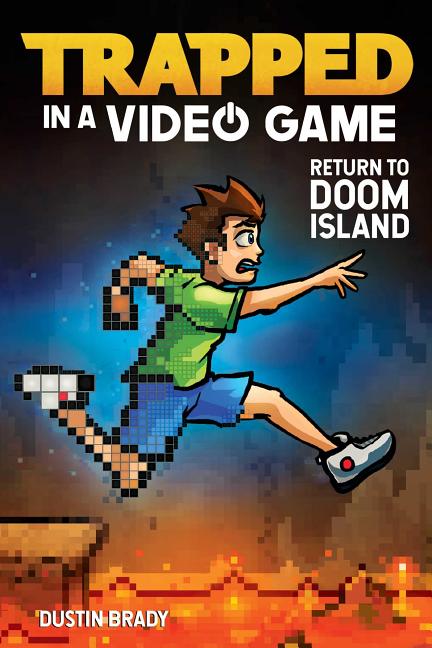 Book cover for Trapped in a Video Game: Return to Doom Island Volume 4