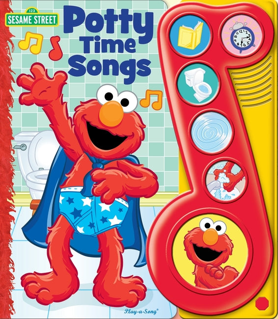 Book cover for Sesame Street: Potty Time Songs [With Battery]