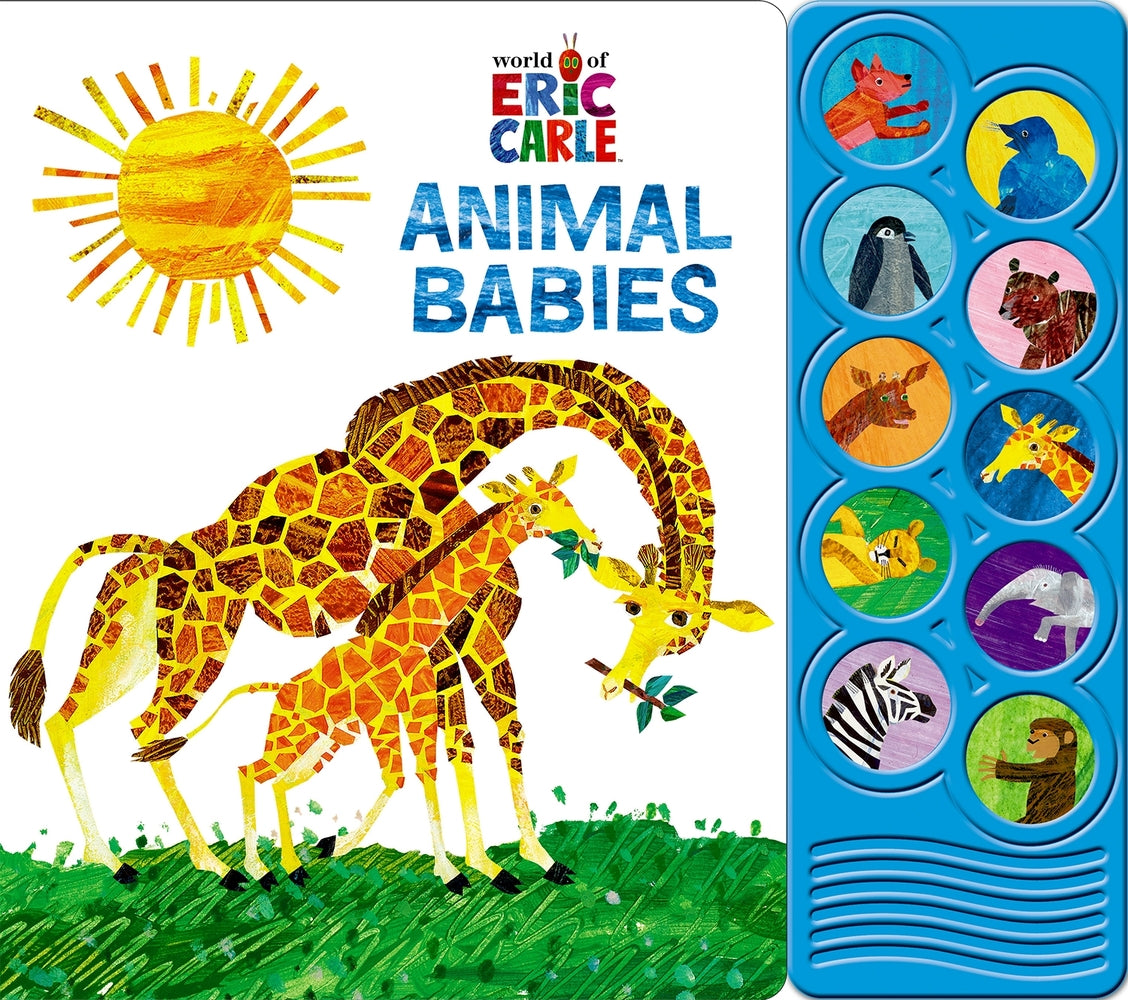 Book cover for World of Eric Carle: Animal Babies Sound Book [With Battery]
