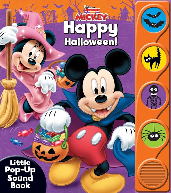 Book cover for Disney Junior Mickey Mouse Clubhouse: Happy Halloween! [With Battery]
