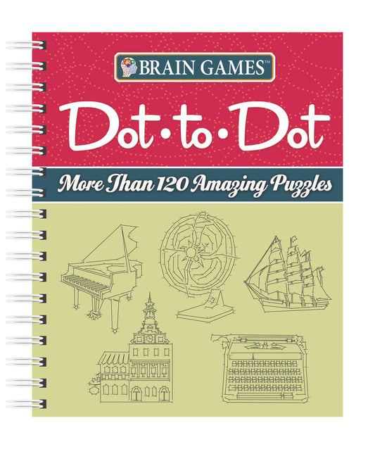 Book cover for Brain Games - Dot-To-Dot: More Than 120 Amazing Puzzles