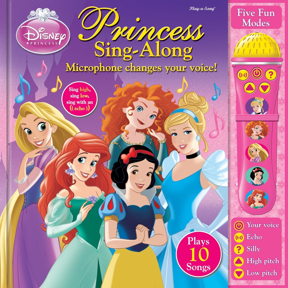 Book cover for Disney Princess: Princess Sing-Along Sound Book [With Battery]