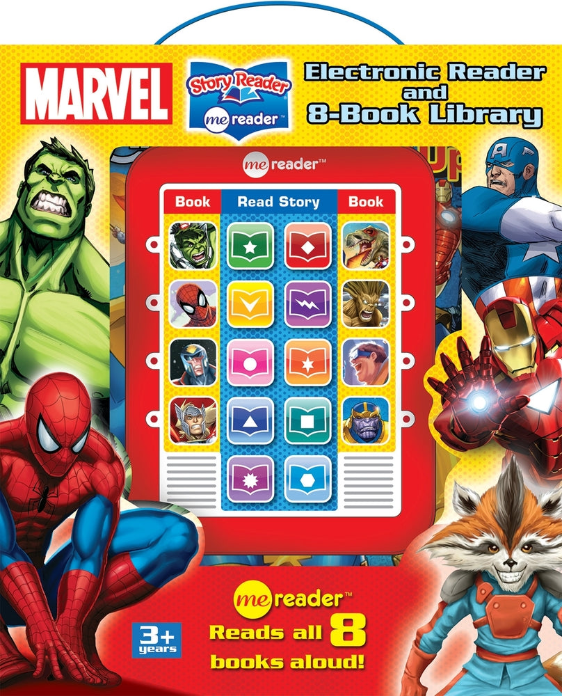 Book cover for Marvel: Me Reader Electronic Reader and 8-Book Library [With Other and Battery]