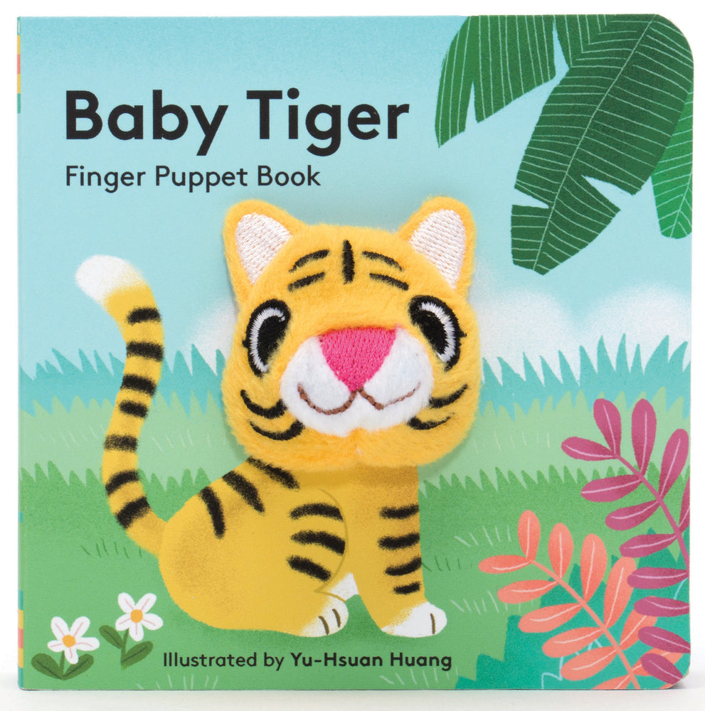 Book cover for Baby Tiger: Finger Puppet Book: (Finger Puppet Book for Toddlers and Babies, Baby Books for First Year, Animal Finger Puppets)
