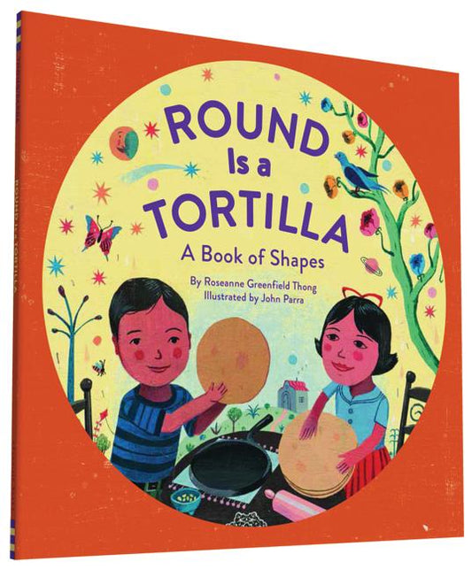 Book cover for Round Is a Tortilla: A Book of Shapes