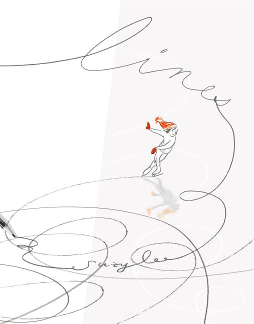 Book cover for Lines: (Wordless Kids Books, Children's Winter Books, Ice Skating Story for Kids)