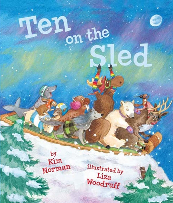 Book cover for Ten on the Sled