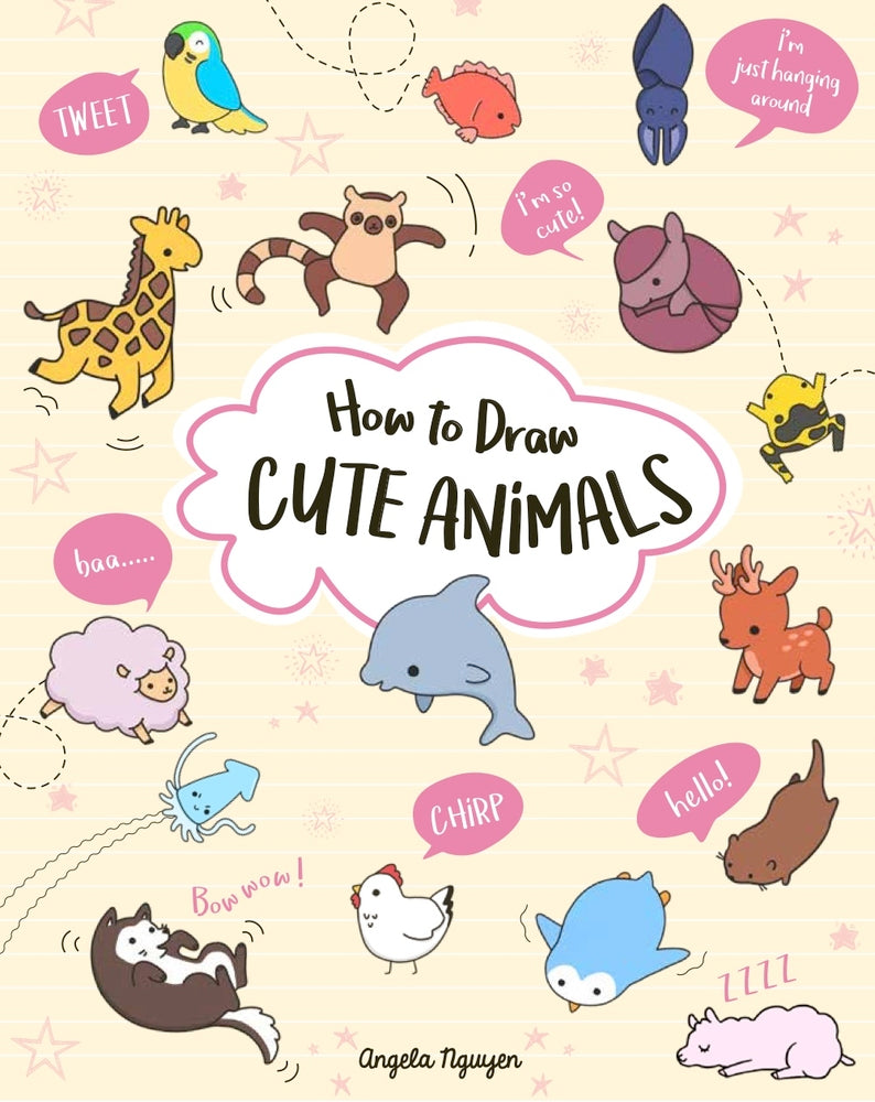 Book cover for How to Draw Cute Animals: Volume 2