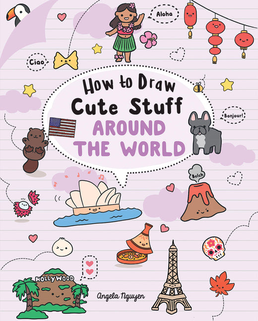Book cover for How to Draw Cute Stuff: Around the World (Co-Edition)