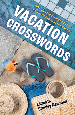Book cover for Vacation Crosswords: 50+ Puzzles Perfect for Plane Rides and Poolsides