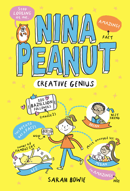 Book cover for Nina Peanut: Creative Genius